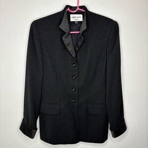 Albert Nipon Suits Striped Blazer